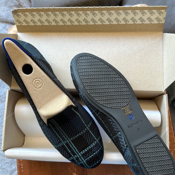 Rothy's Shoes - NWT Rothy’s Navy Plaid size 9